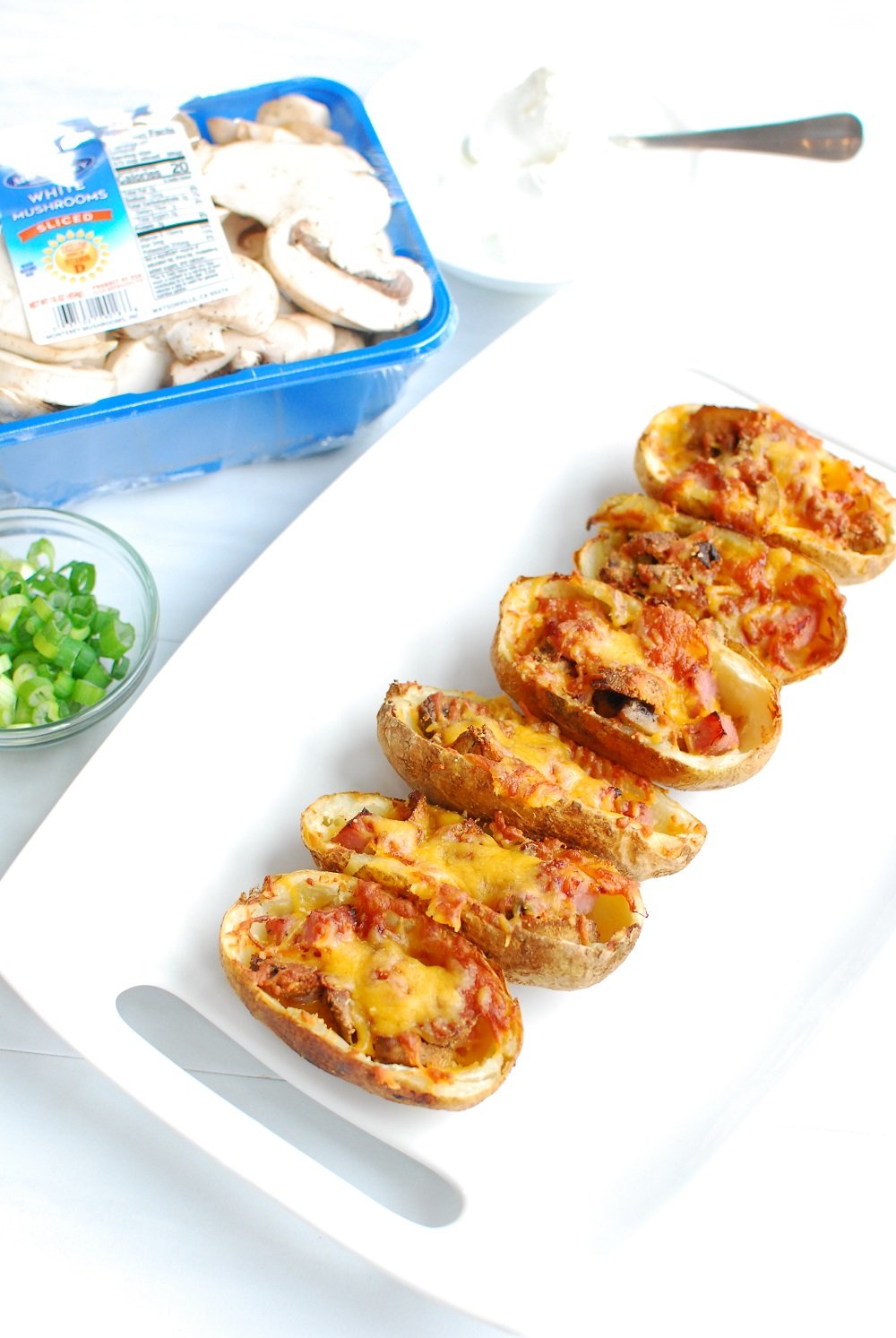 Loaded Air Fryer Potato Skins
